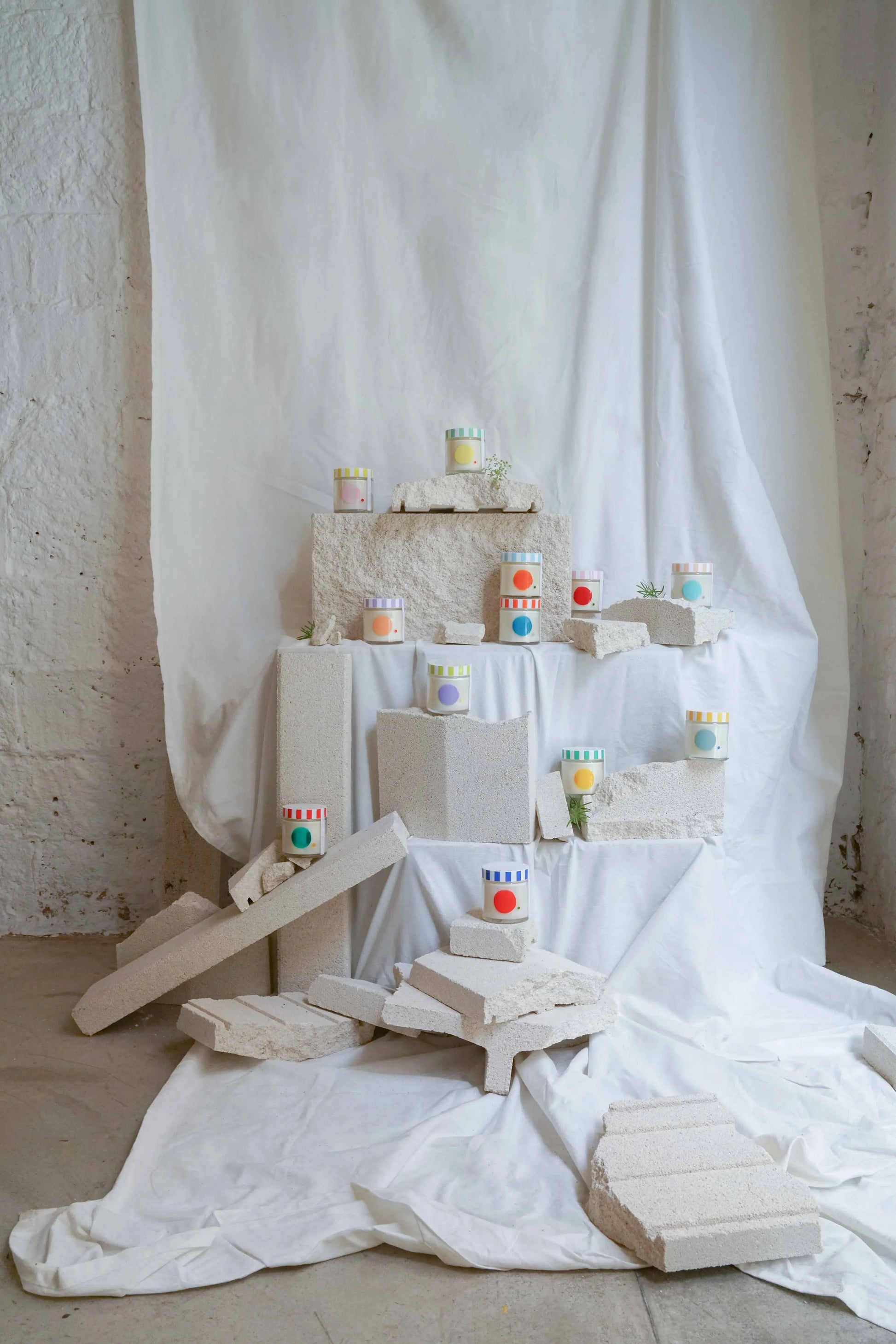 Pfirsich- und Mangokerze to:from