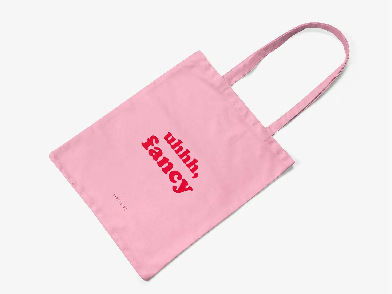 Baumwolltasche / Fancy „pink“ typealive