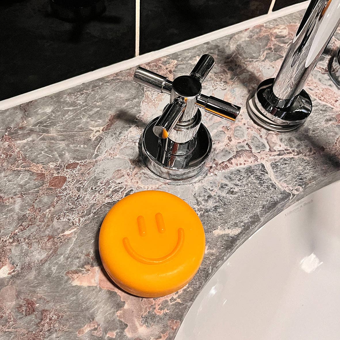 THE HAPPY SOAP Smiley-Seife in orange Dearsoap