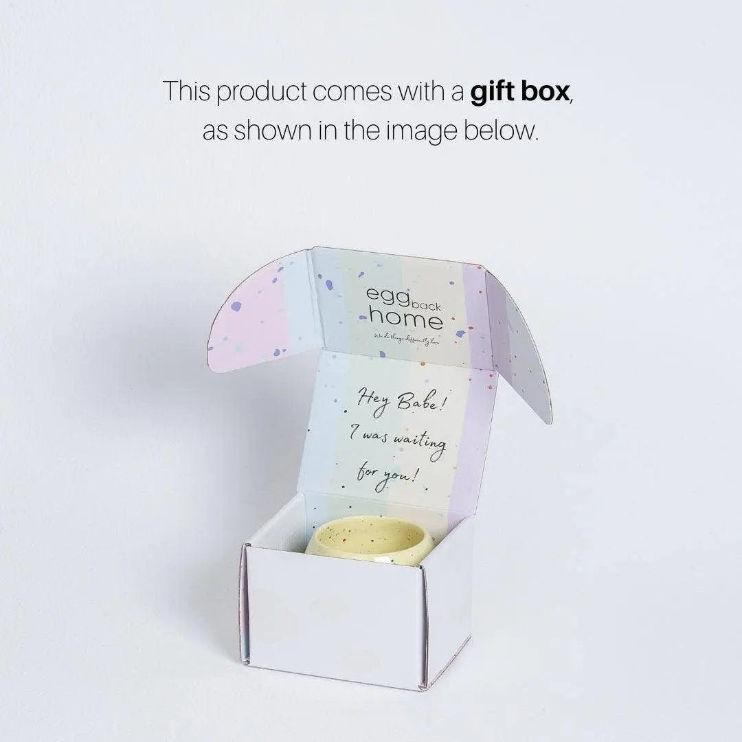 Party-Kugel-Tasse 250 ml in Gelb Egg Back Home