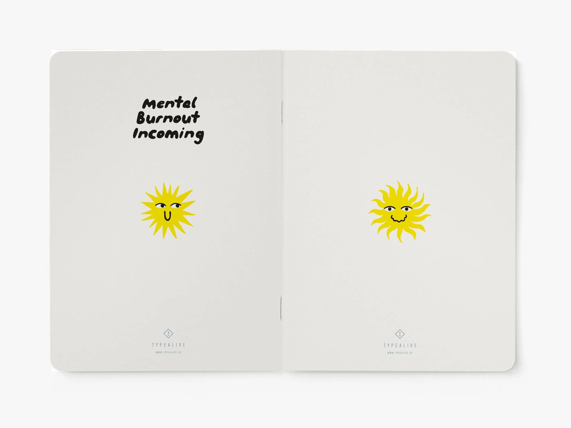Notizheft / Mental Burnout typealive