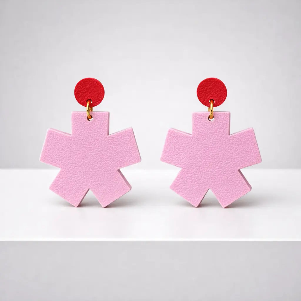 Ohrringe Happy Star aus Maisstärke SATO colors