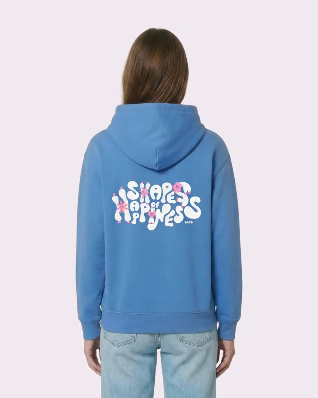 Shapes of Happiness Hoodie aus Bio-Baumwolle SATO colors