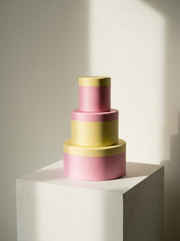 STACK – Design-Dosen-Set | Lemon Drop & Blossom
