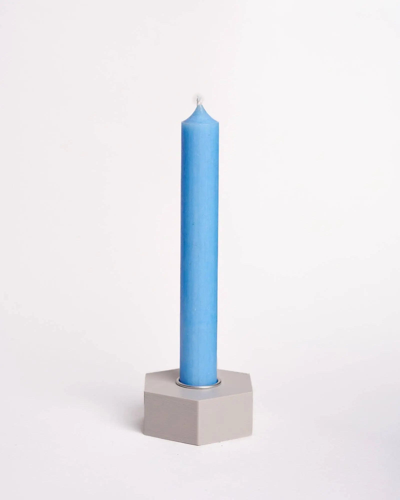 Handmade Taper Candle: Lime roki Design