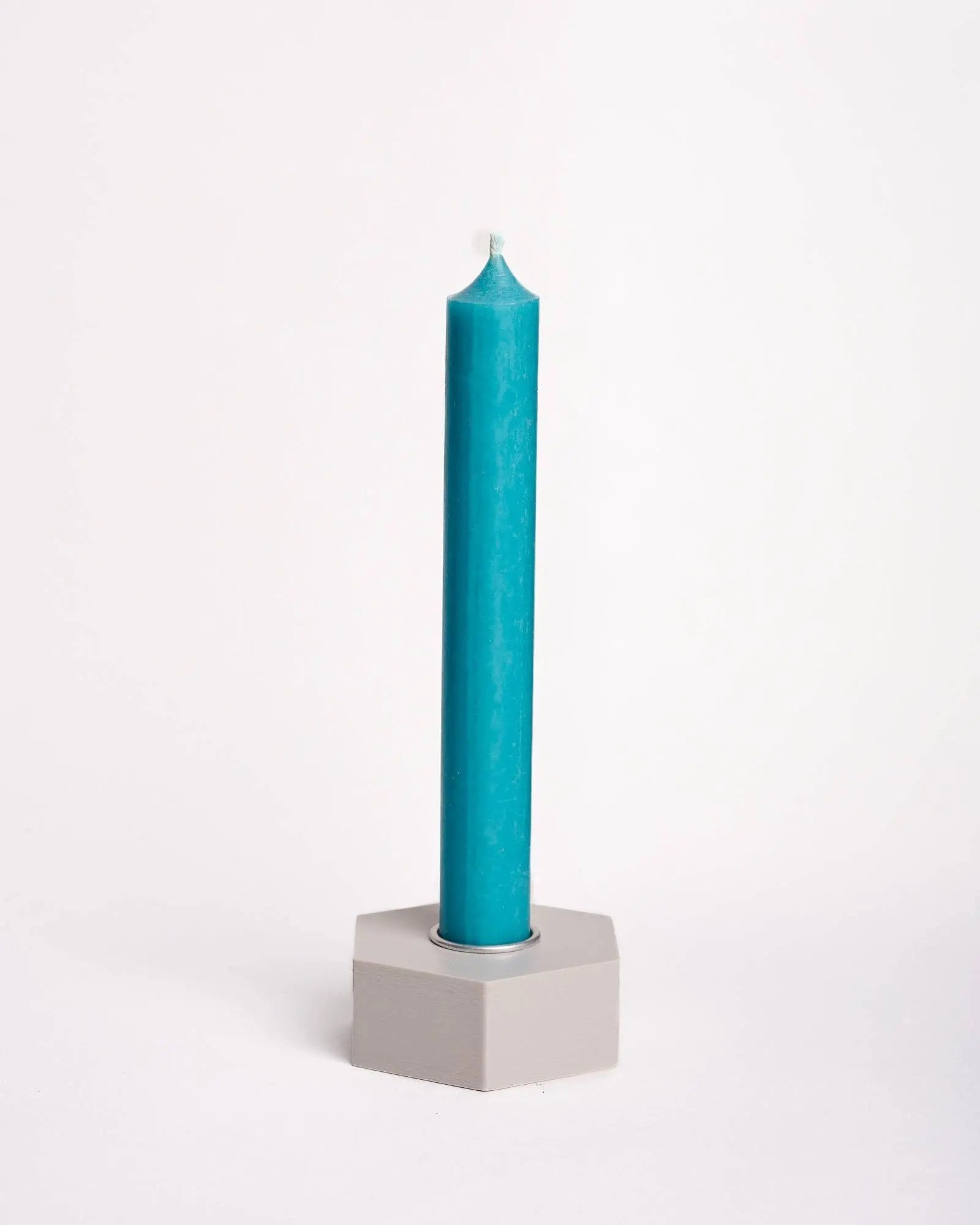 Handmade Taper Candle: Magenta roki Design